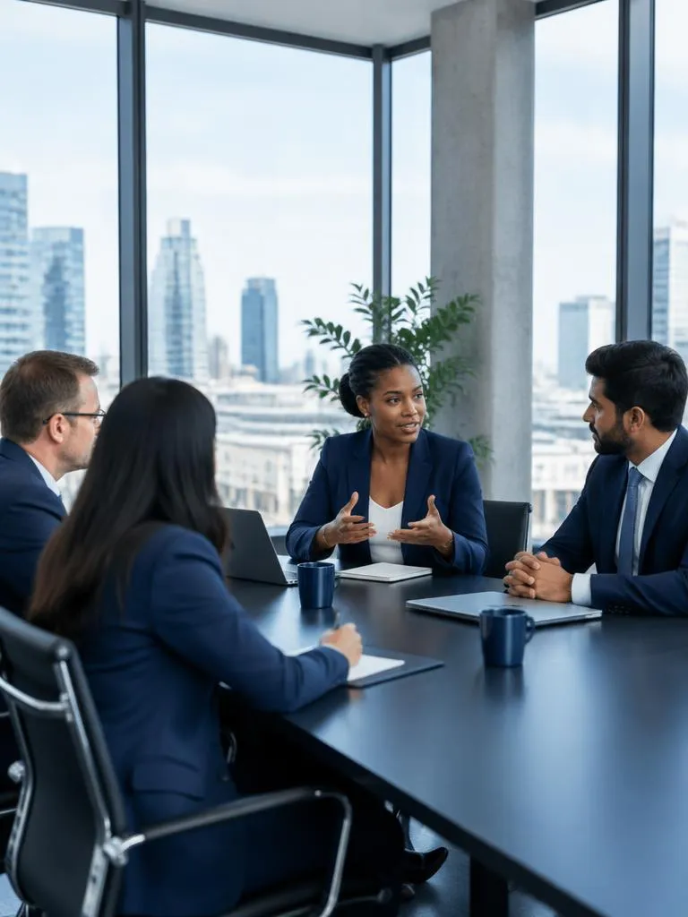 Leadership team meeting