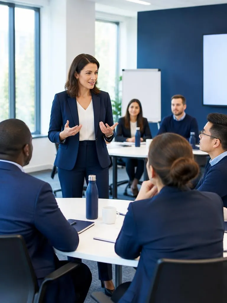 Corporate training session
